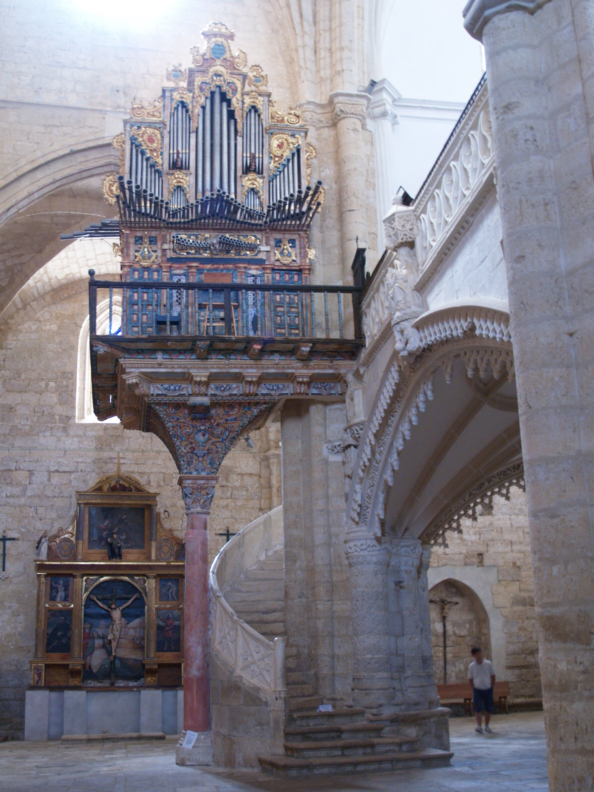 Órgano de la Iglesia de San Hipólito en Támara de Campos (Palencia)