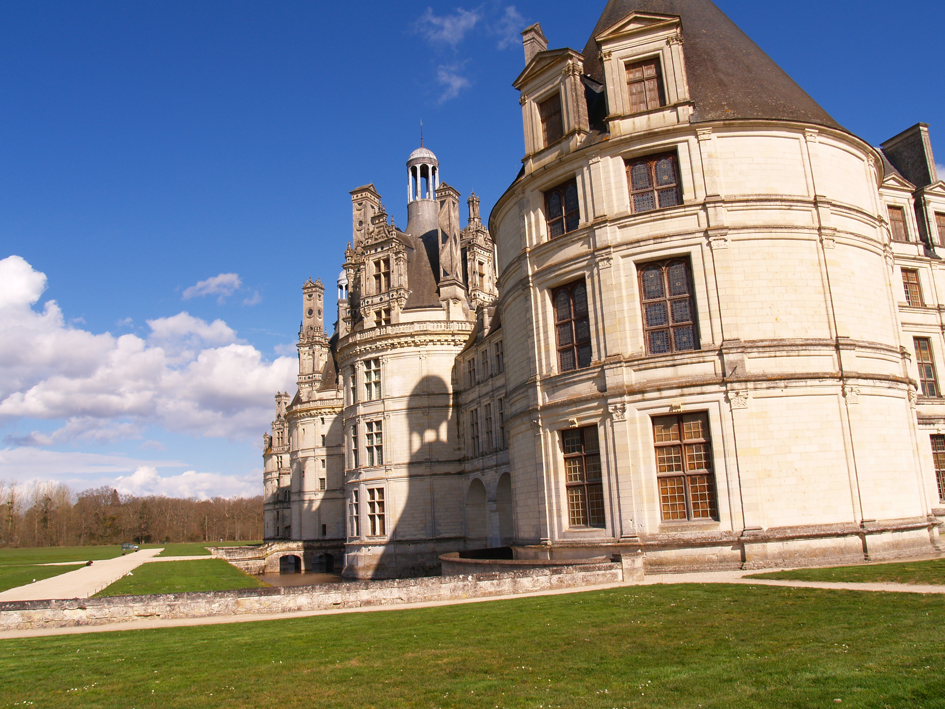 El Castillo de Chambord, de estilo renacentista, a 30 kms de Orleans